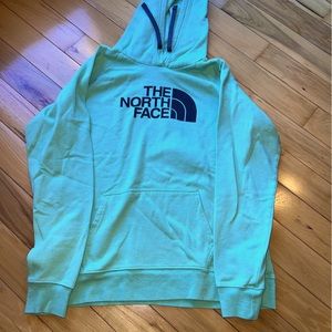 North Face Sweatshirt, Light Green, Size L